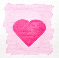 painted heart N6