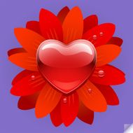 Valentine&#039;s flower N2