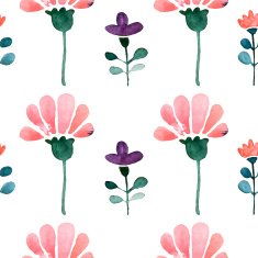 Watercolor seamless pattern N78