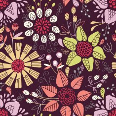 Seamless Floral Pattern N1510