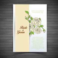 wedding invitation N171