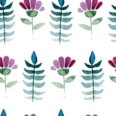 Watercolor seamless pattern N83