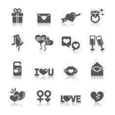 Valentines and Love Icons N32