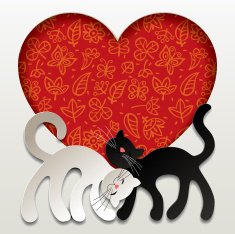 Valentine card N118