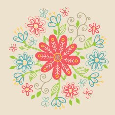 Floral ornament N106