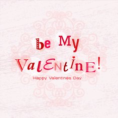 Be My Valentine! (Greetings Card) N3
