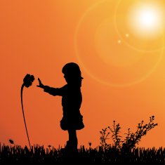 Vector silhouette of nature N63