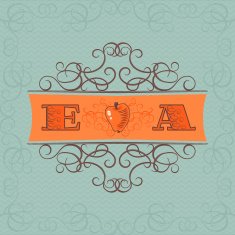Romantic Vintage Greeting Card