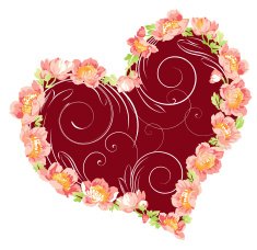 Valentine ornament N9