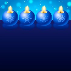 Blue Candlelight