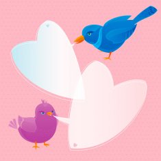 Lovebirds Talking