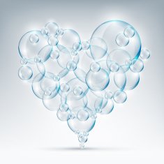 sign of love bubble soap N2