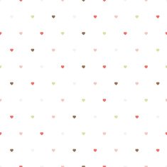 pattern of colorful hearts N2