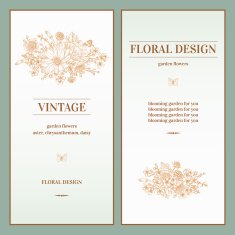 Set of two invitations N2