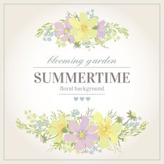 Background with flowers N46