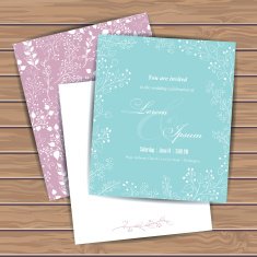 Greeting cards with flowers N10
