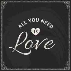 Valentine's Day vector poster N172