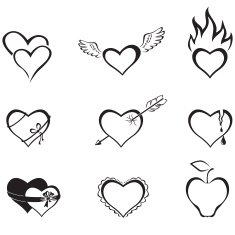 hearts of the icons