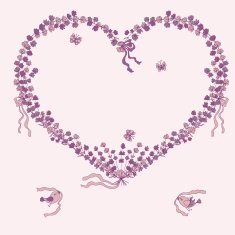 Heart of lavender