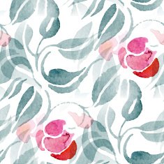 Watercolor Flowers N138