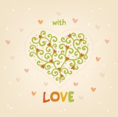 Valentine greeting card N22