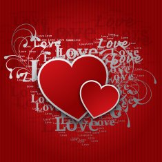 Valentine's day card N406