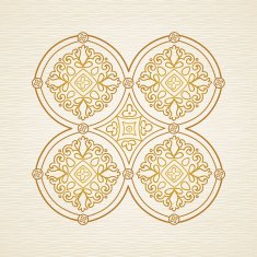 Ornate decorative illustration N3