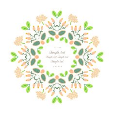 Gentle decor with flowers N11