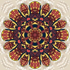 beautiful vector circular background N28