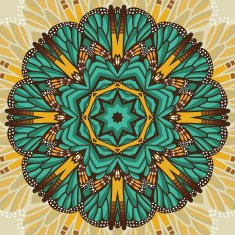beautiful vector circular background N31