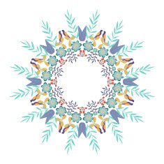 Gentle decor with flowers N13