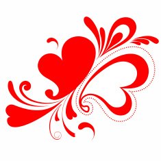 Valentine's Day Heart N22