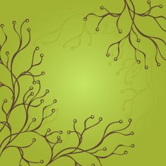 Colored Floral Layout N24