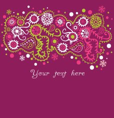 ornamental christmas background snowfall N6