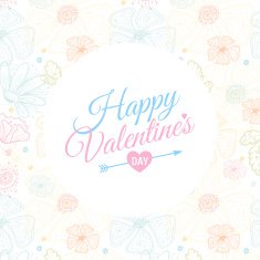 Happy Valentines Day card N146