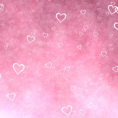 Red hearts background N9