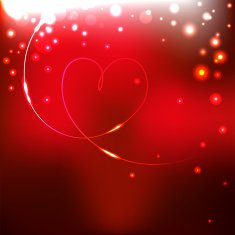 vector love card N5
