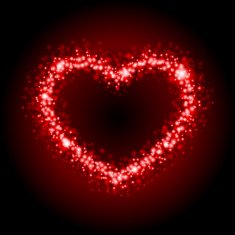 Red heart Valentine's day N9