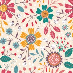 Seamless Floral Pattern N1516
