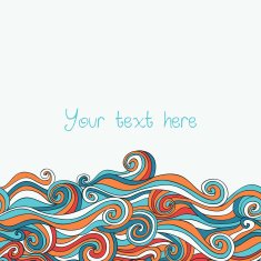 Abstract invitation card Template frame design N12