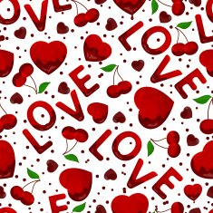 seamless background by St Valentine's Day N4