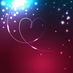 vector love card N6