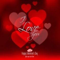 Valentines Day card N161