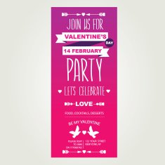 Invitation Valentine's Day N48