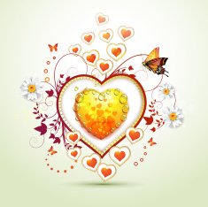 Valentine's day card N416