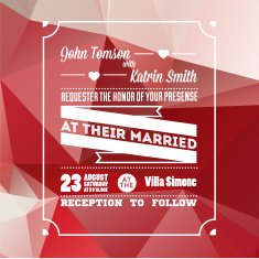 wedding invitation N179