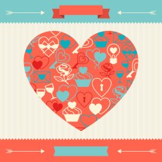 Valentine's and Wedding background N2