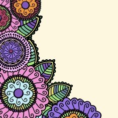 floral Invitation card N18