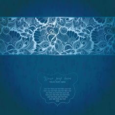 Vintage invitation card on grunge background N21