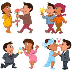 Love story of a man and African American woman